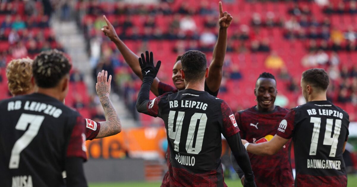 Efter målrig første halvleg: Flyvende Leipzig storsejrer med 0-6 Foto: Alexandra Beier/AFP/Ritzau Scanpix