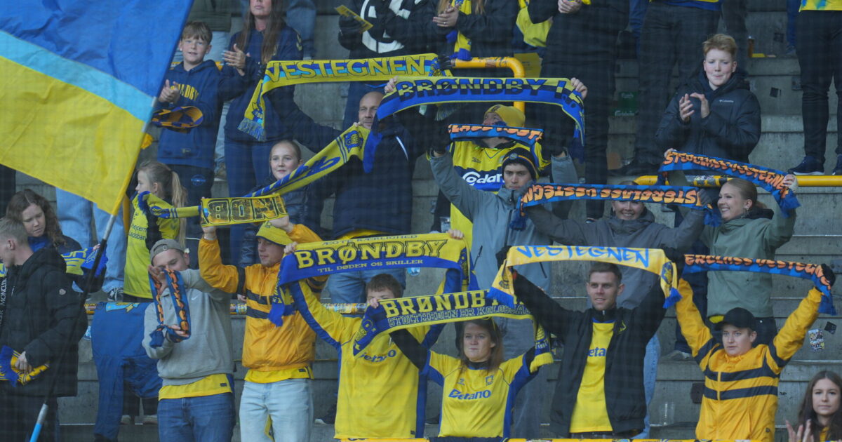 Tilskuerrekord til Brøndby-AGF Foto: Liselotte Sabroe/Ritzau Scanpix