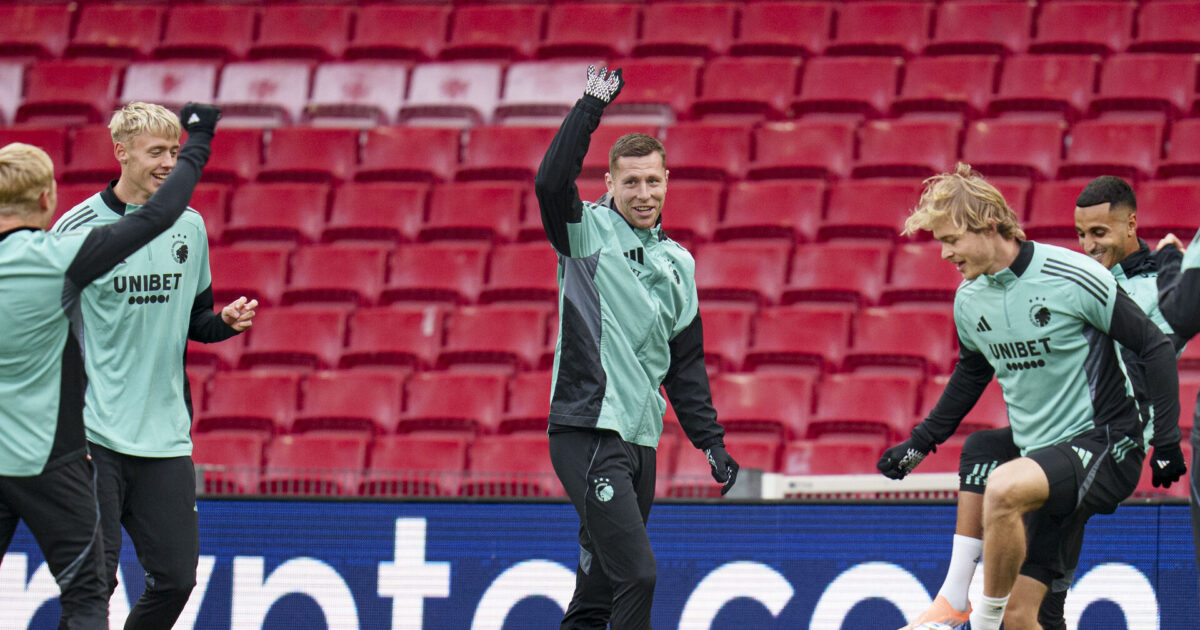 Trods kedelig FCK-stime: Tror på et godt resultat Foto: Liselotte Sabroe/Ritzau Scanpix