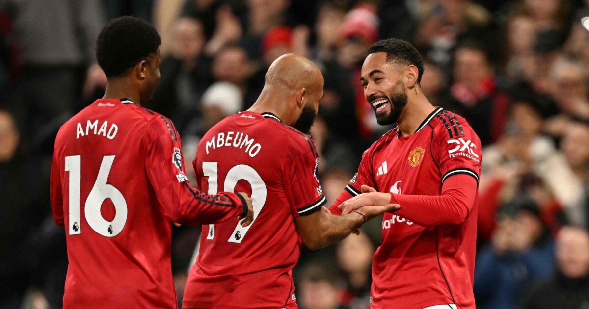 Trods tremålsføring: United slider sejren hjem mod Brighton Foto: Oli Scarff/AFP/Ritzau Scanpix