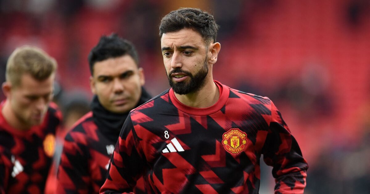 Midt i genrejsning: Bruno Fernandes har frikøbsklausul, skriver medie Foto: Peter Powell/AFP/Ritzau Scanpix