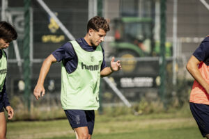 Mats Köhlert under et træningspas i Brøndby.