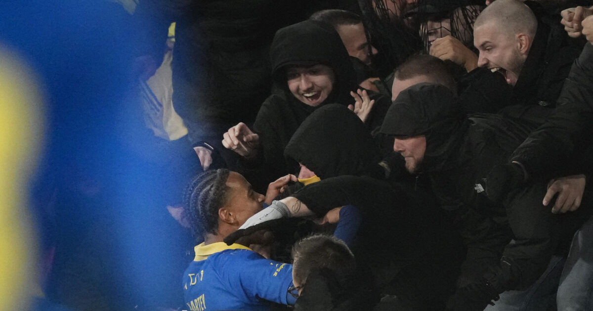 Nartey fejrede fødselsdag med mål: Kunne ikke blive en bedre søndag Foto: Claus Fisker/Ritzau Scanpix