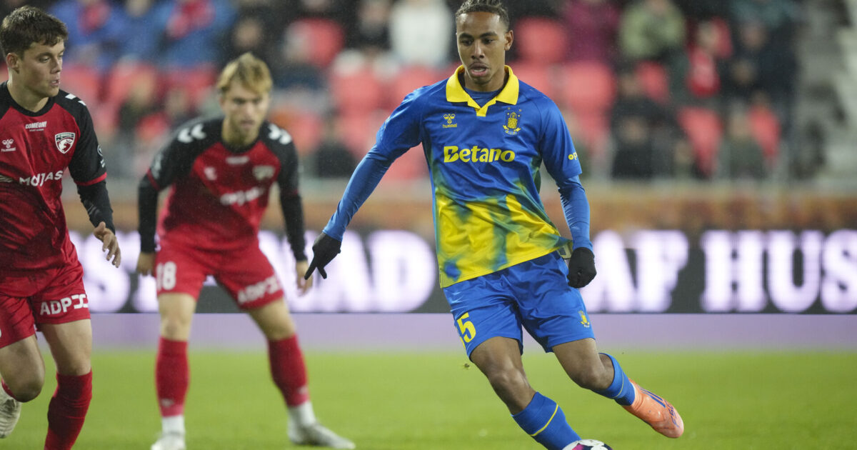 Ung Brøndby-midt kåret til rundens spiller i Superligaen Foto: Claus Fisker/Ritzau Scanpix