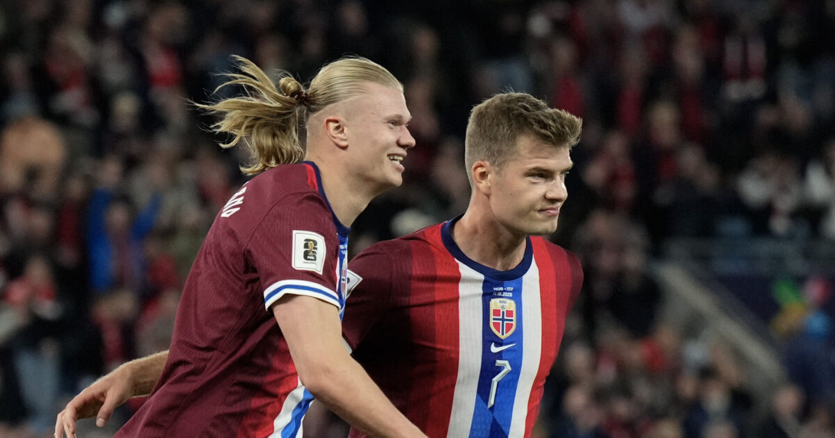 Vanvittige Haaland brænder to straffespark og scorer hattrick i norsk triumf Foto: Photo by Fredrik Varfjell 