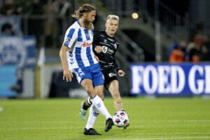 Bjørn Paulsen på bolden mod Sønderjyske.