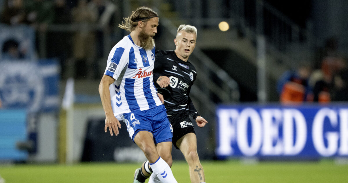 “Rollator-Bjørn” om banner: Det er go’ lir og dårlig humor Foto: Bo Amstrup/Ritzau Scanpix