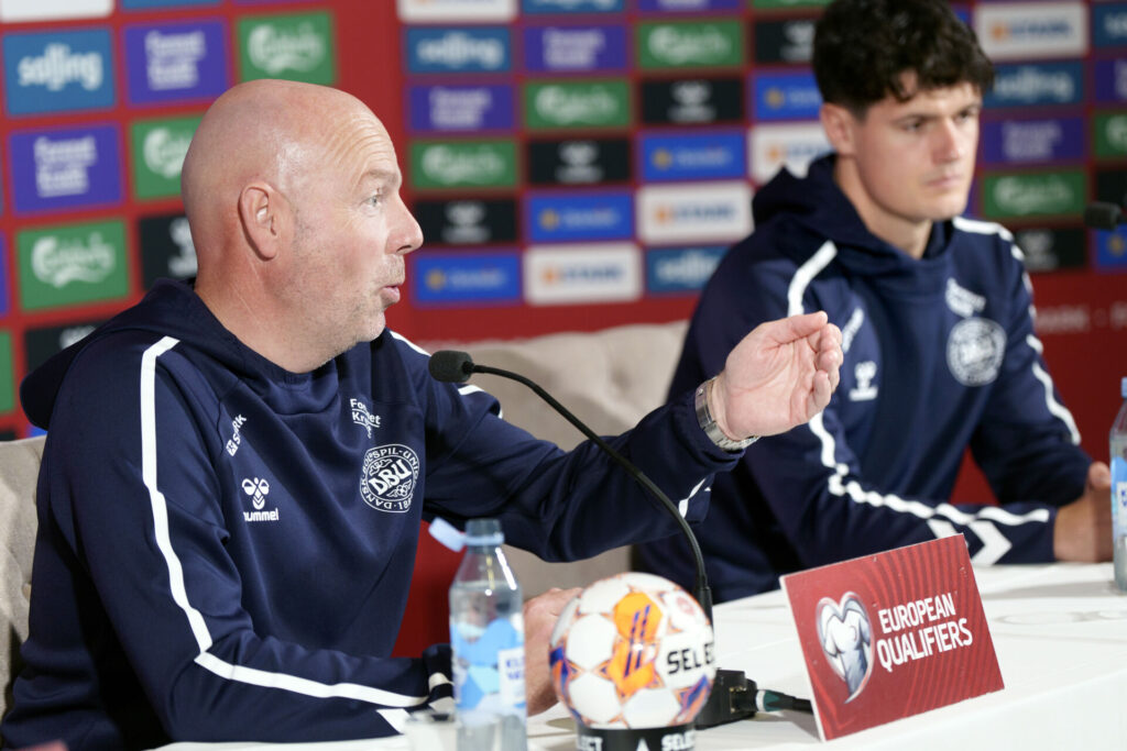 Brian Riemer i Helsingør. VM-kval: Landsholdets pressemøde