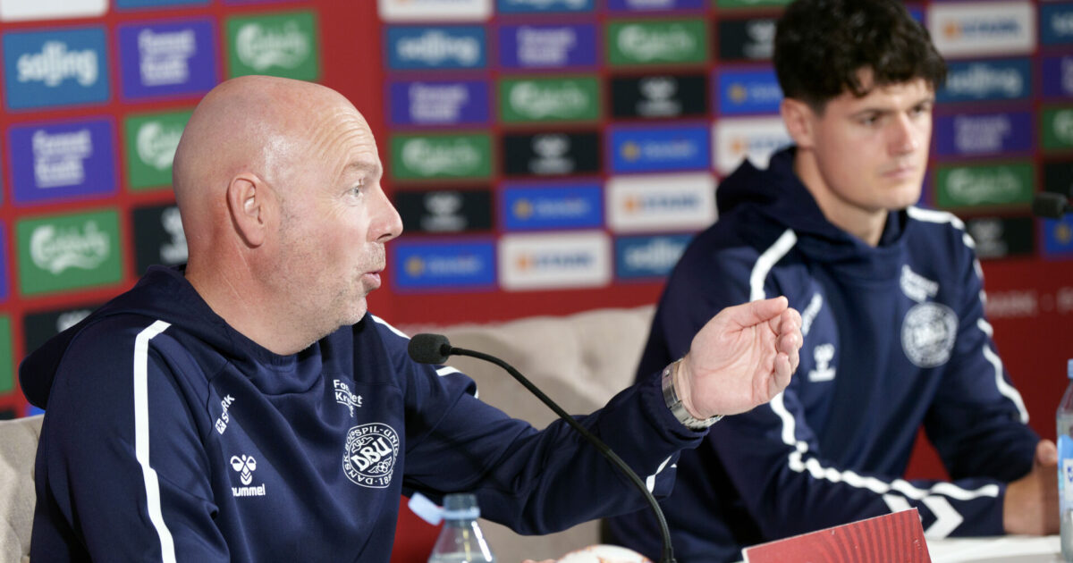 Riemer ikke i tvivl: Ufortjent græsk nederlag Foto: Keld Navntoft Ritzau/Scanpix