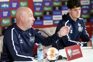 Brian Riemer i Helsingør. VM-kval: Landsholdets pressemøde