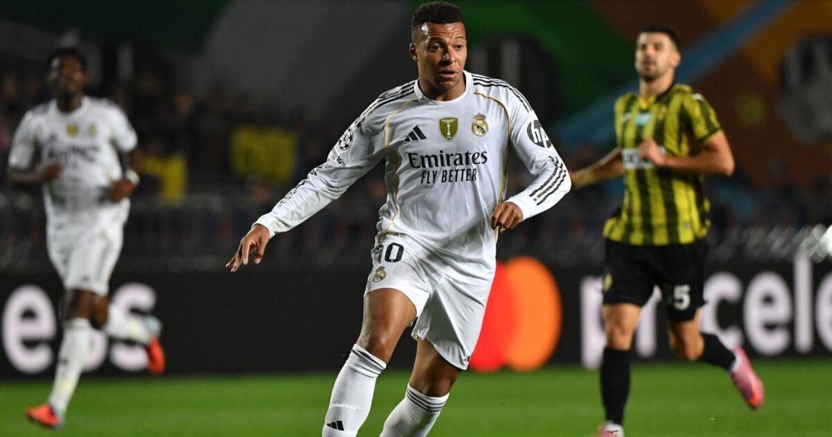 Mbappé stortrives: Madrid er mindre hektisk end Paris Foto: Photo by Vyacheslav OSELEDKO 