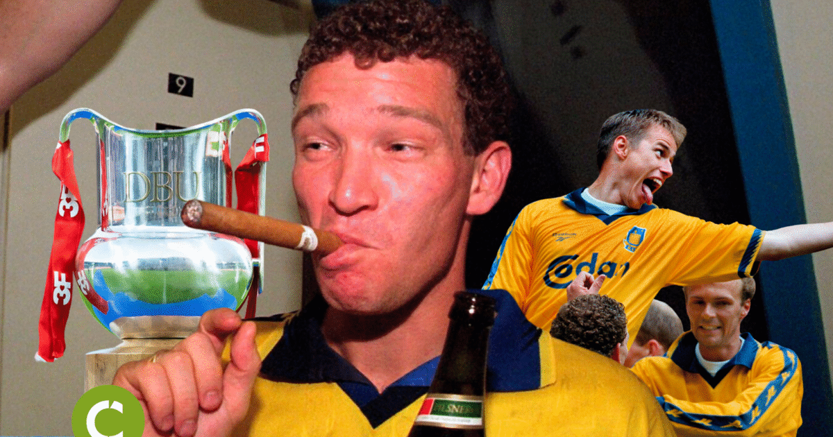 Historietime: Dengang Brøndby sørgede for, at der skulle laves et nyt Superliga-trofæ Foto: Ritzau/Scanpix