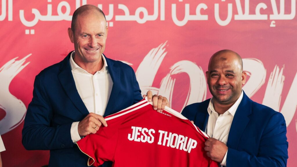 Jess Thorup præsenteret i Al Ahly