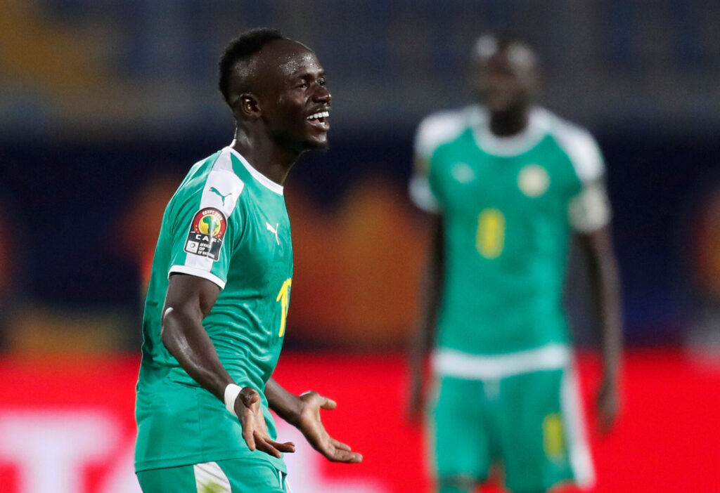 Sadio Mané i Senegals landsholdstrikot