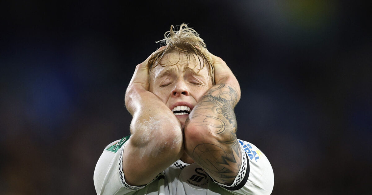 City dukker hårdtarbejdende Swansea til sidst Foto: Ritzau Scanpix/REUTERS