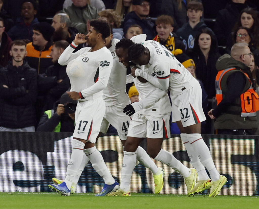 Andrey Santos-scoring for Chelsea