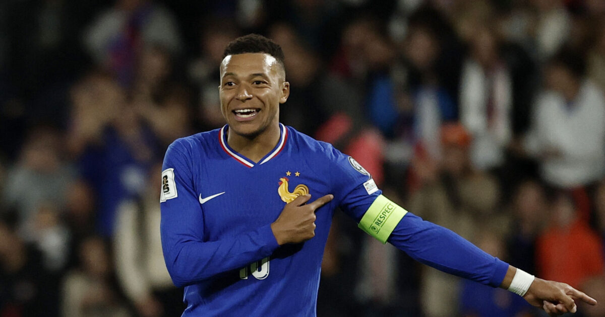 Mbappé føler sig heldig: Han giver mig råd og hjælper mig Foto: Ritzau Scanpix/REUTERS