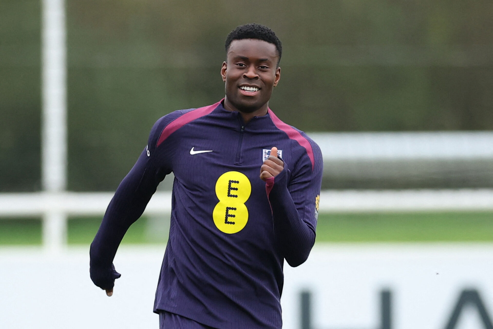 Marc Guehi under en England-træning