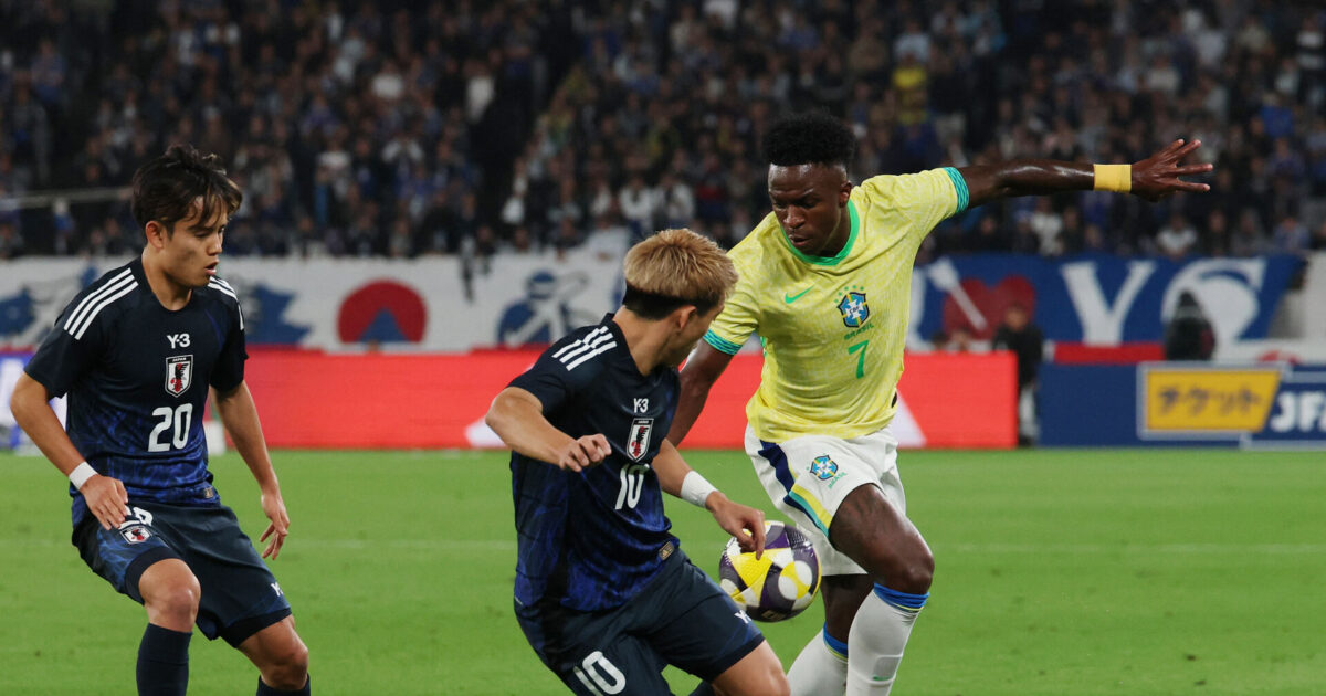 Japan fuldender vildt comeback i sejr over Brasilien Foto: Kim Kyung-Hoon/REUTERS