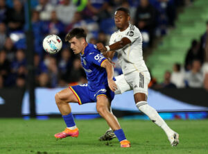 David Alaba i aktion mod Getafe.