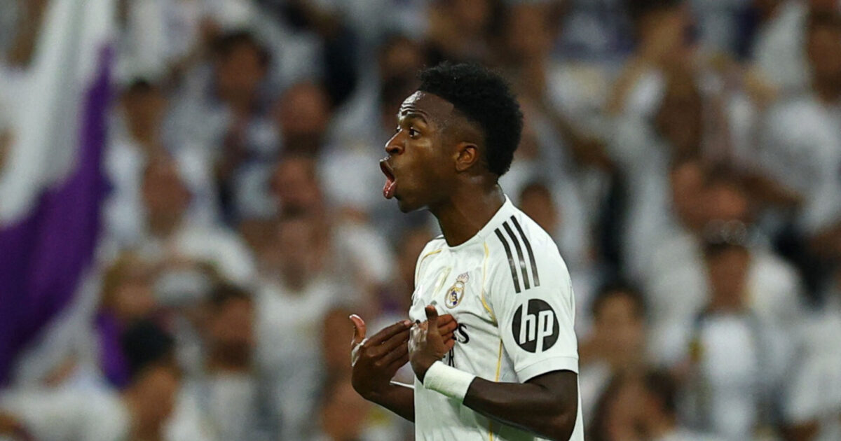 Fanget af kameraerne: Vinicius Junior vil forlade Real Madrid Foto: Ritzau Scanpix/REUTERS
