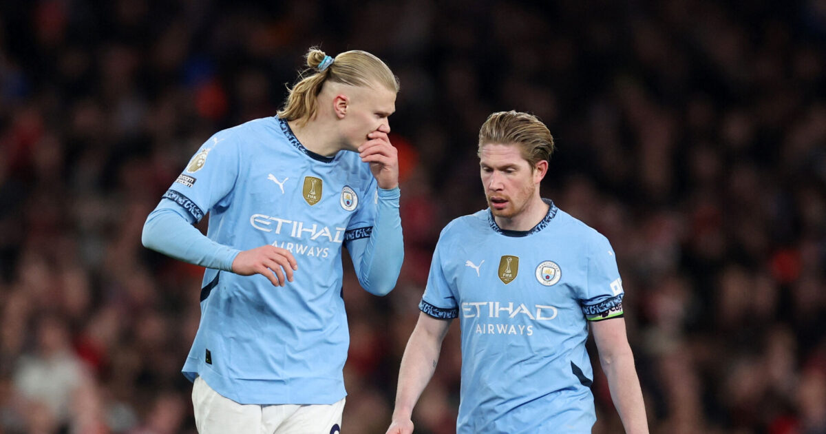 Haaland sniger sig ind på Højlunds Instagram med kæk opfordring Foto: Ritzau Scanpix/REUTERS