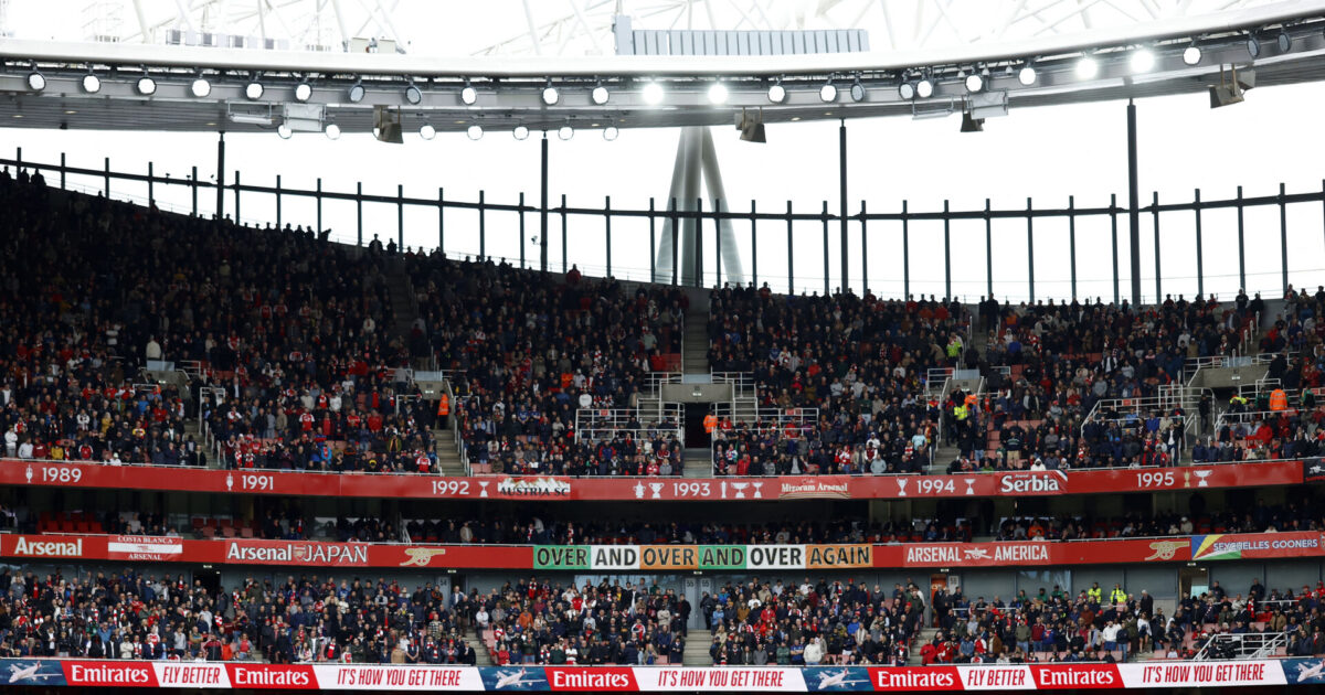 Medie: Arsenal vil udvide Emirates – midlertidig hjemmebane kalder Foto: Ritzau Scanpix/REUTERS