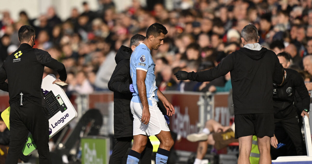 Rodri udgår i snæver City-sejr over Brentford Foto: Ritzau Scanpix/REUTERS