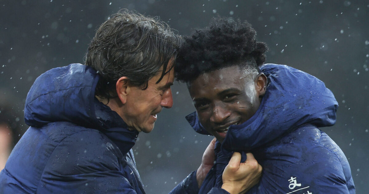 Så blev den sikret: Kudus sparker Ghana til VM Foto: Ritzau Scanpix/REUTERS