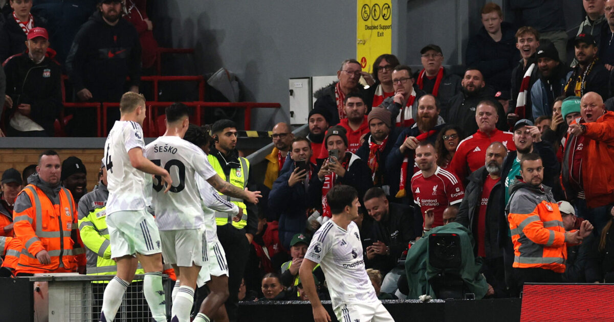 Første gang i ni år: Manchester United chokerer Liverpool Foto: Ritzau Scanpix/REUTERS