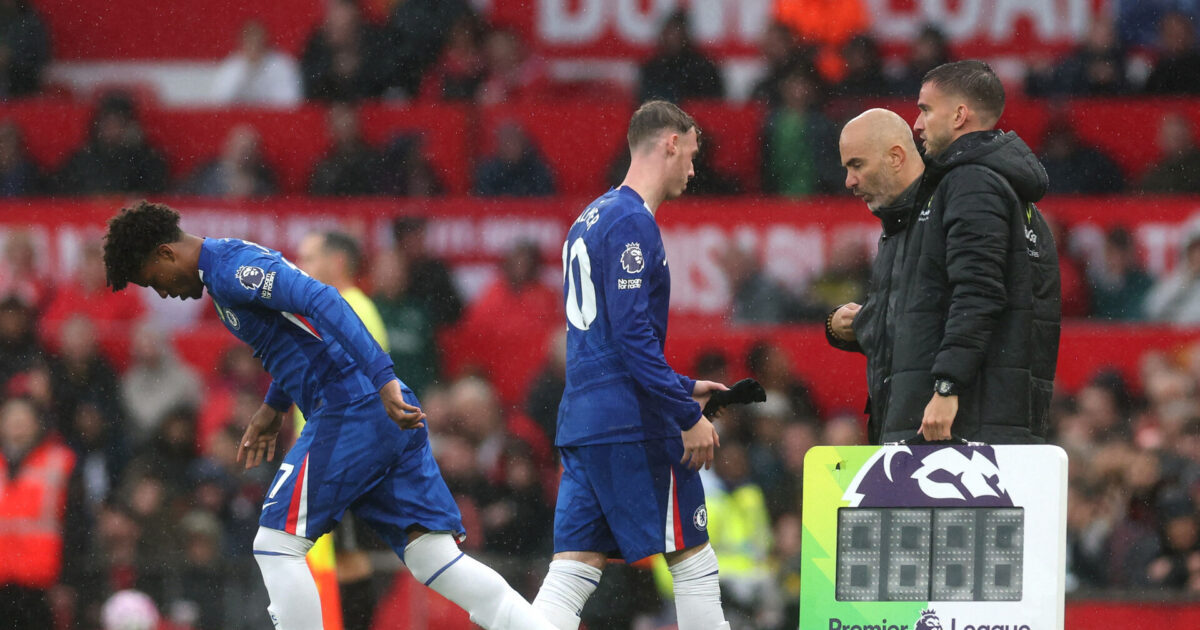 Skidt nyt for Chelsea: Palmer ventes ude til november Foto: Ritzau Scanpix/REUTERS