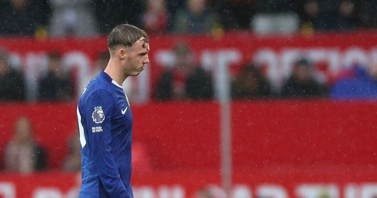 Chelsea-boss tog fejl: Palmer langt fra at være klar Foto: Ritzau Scanpix/REUTERS