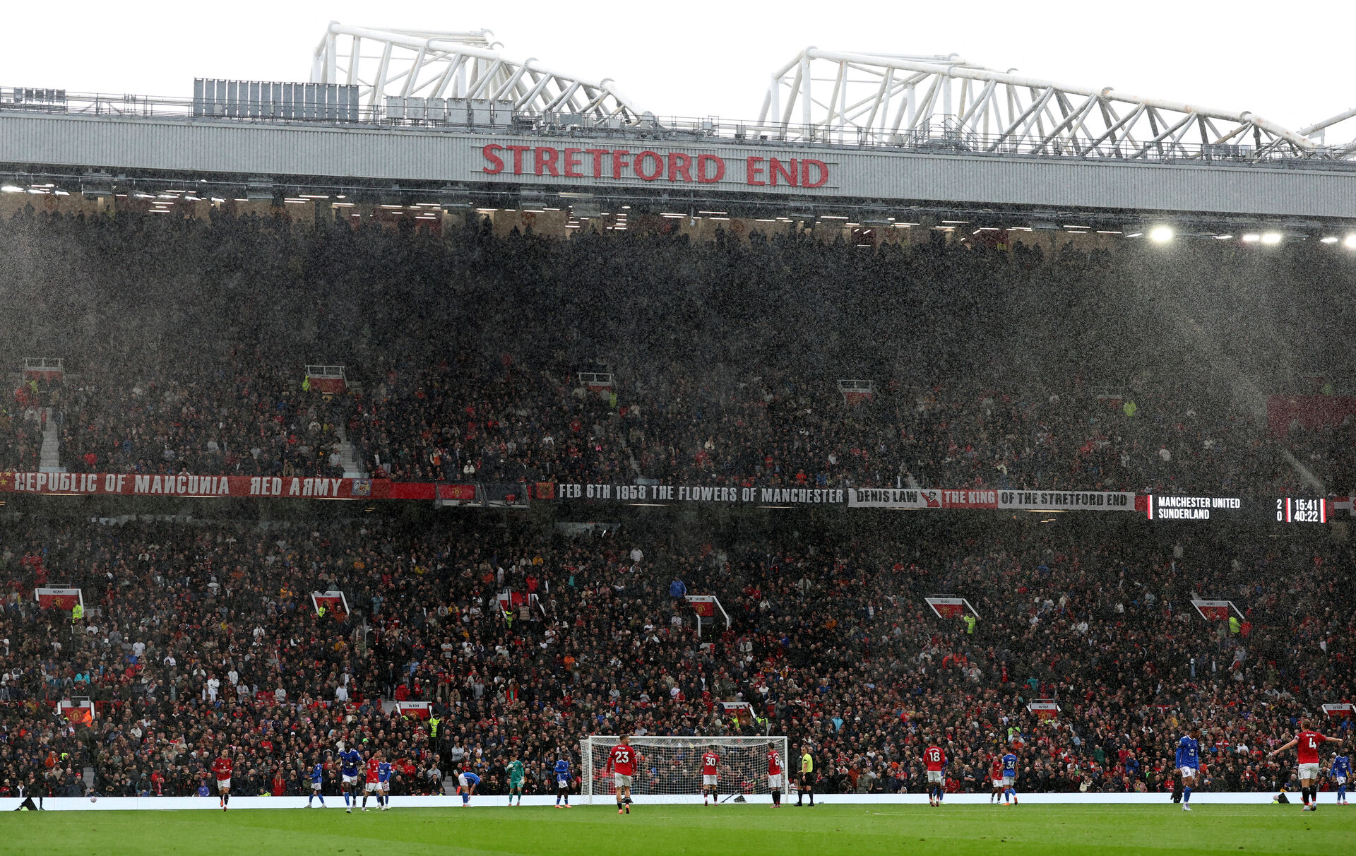 Et billede af Old Trafford