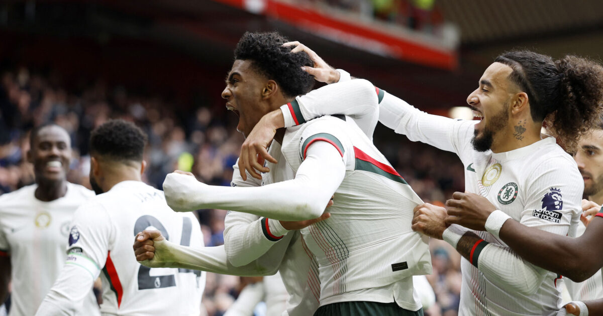 Nottingham kunne intet stille op mod Chelsea Foto: Action Images via Reuters/Peter