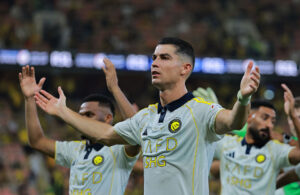 Cristiano Ronaldo jubler.