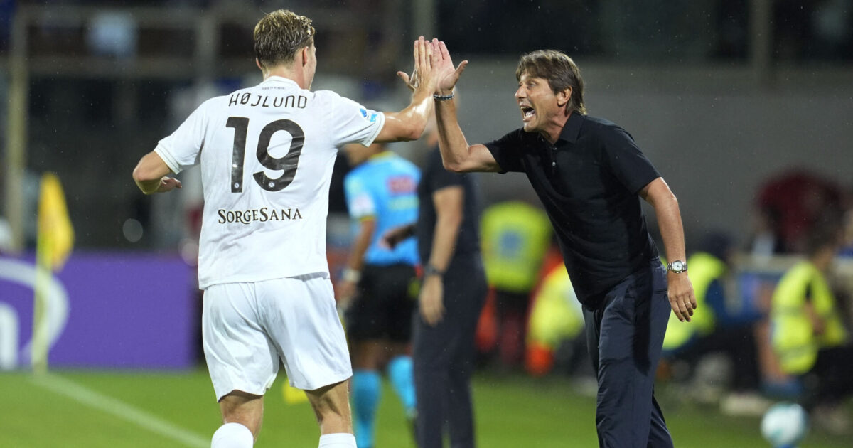 Conte om skadet Højlund: Var træt og småskadet efter landskampe Foto: Matteo Ciambelli/REUTERS