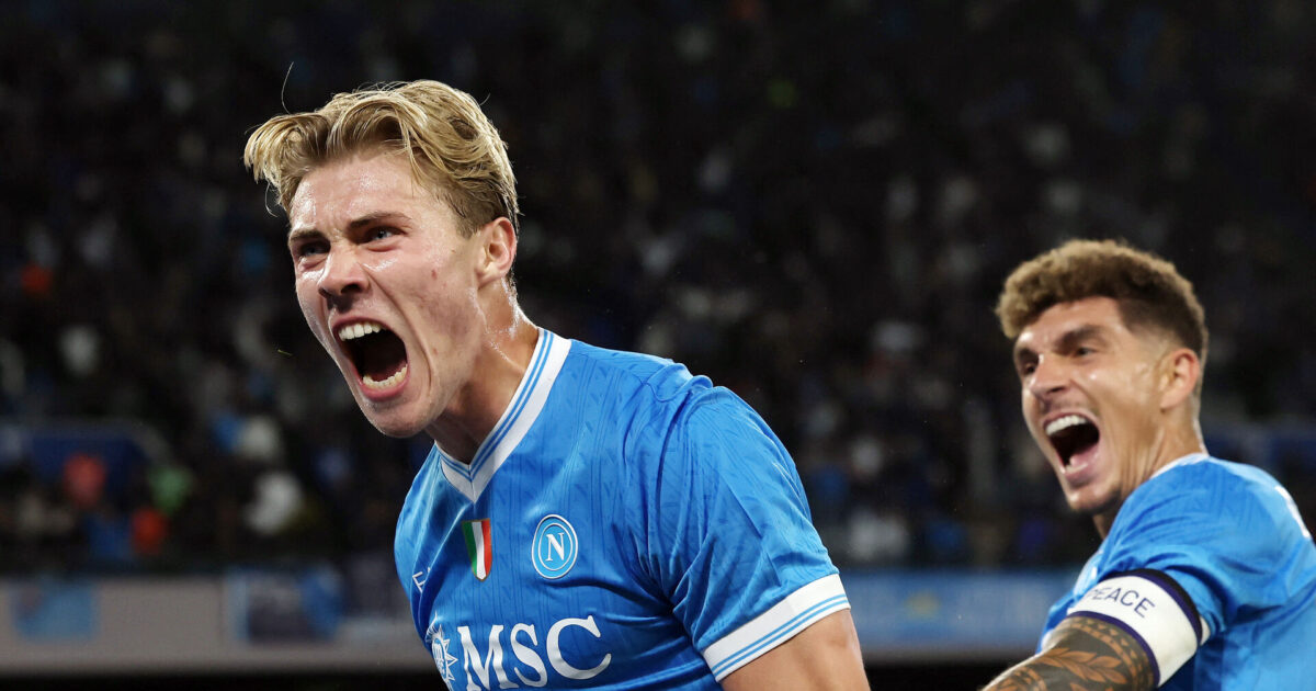 Ny Rasmus Højlund-scoring sender Napoli på førstepladsen Foto: Ciro De Luca/REUTERS