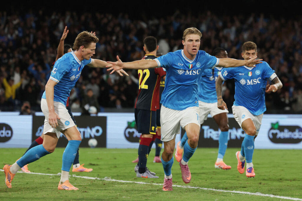 Rasmus Højlund, Napoli