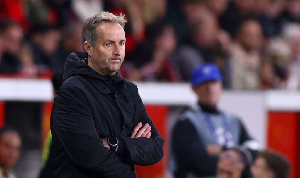 Kasper Hjulmand i Champions League med Bayer Leverkusen