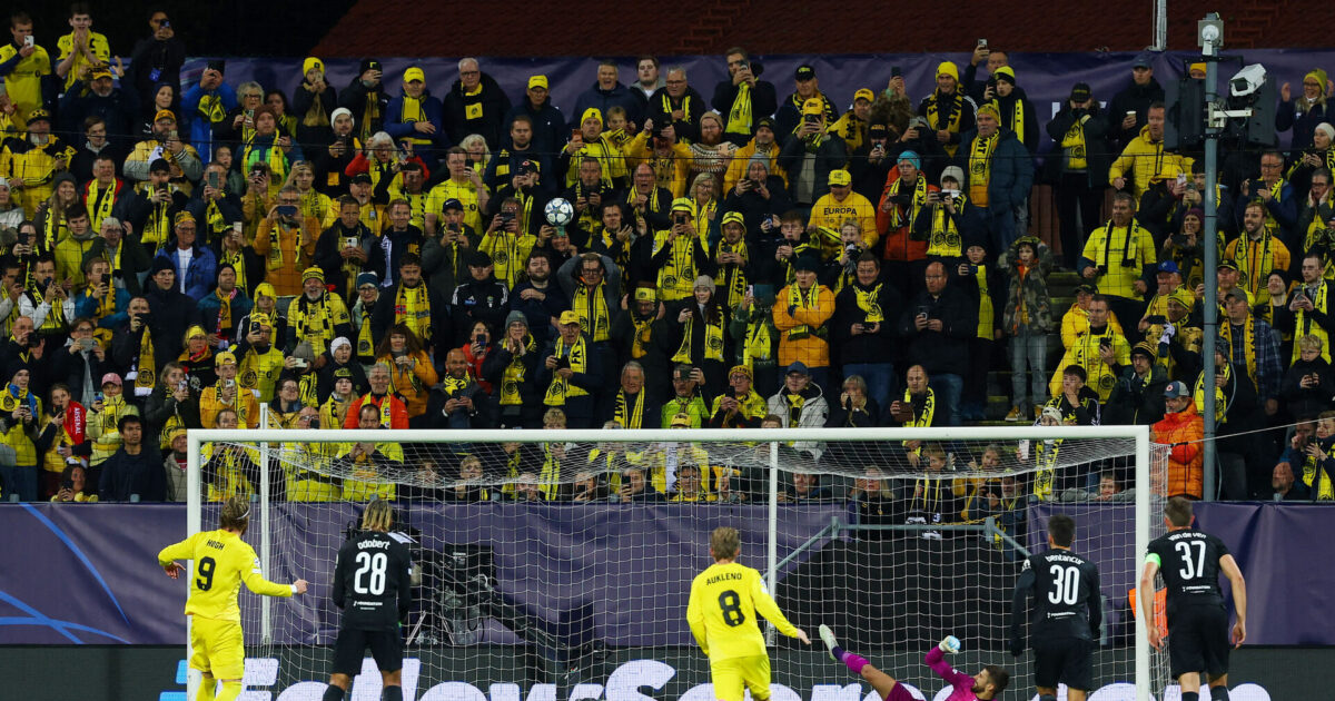 Bodø/Glimt-dansker på tarvelig liste: Lignede en kicker i NFL Foto: Action Images via Reuters/Matthew