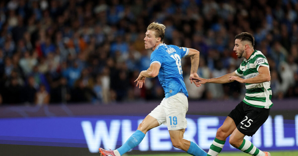 Se det her: Højlund lyner for Napoli i Champions League Foto: Ritzau Scanpix/REUTERS