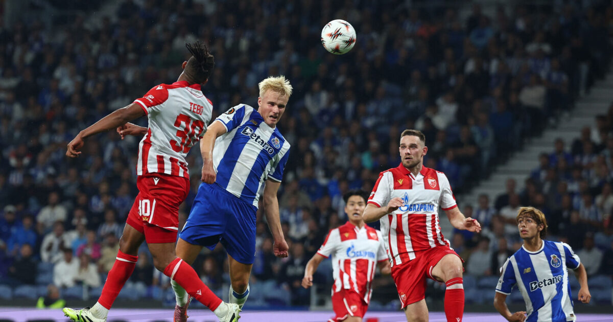 Porto og Froholdt kan ikke tabe: 9. sejr i træk efter sen scoring Foto: Pedro Nunes/REUTERS