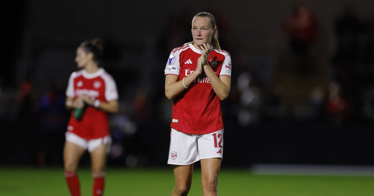 Uhyggelige scener, da Arsenals kvinder vandt: Modtog ilt i 10 minutter Foto: Ritzau Scanpix/REUTERS