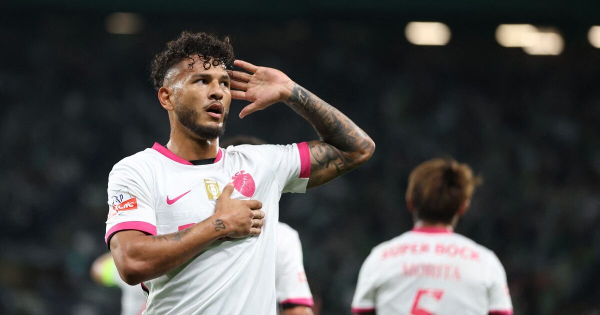 Tabt skridt i topstrid: Sporting snubler i overtiden mod Braga Foto: Patricia De Melo Moreira/AFP/Ritzau Scanpix