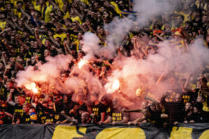 Brøndby IF's fans i Parken.