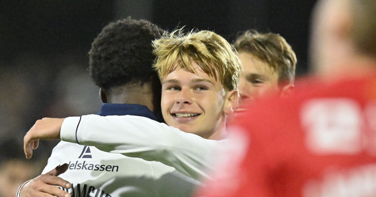Teenager bliver matchvinder for AGF i kampens døende minutter Foto: Ernst Van Norde/Ritzau Scanpix