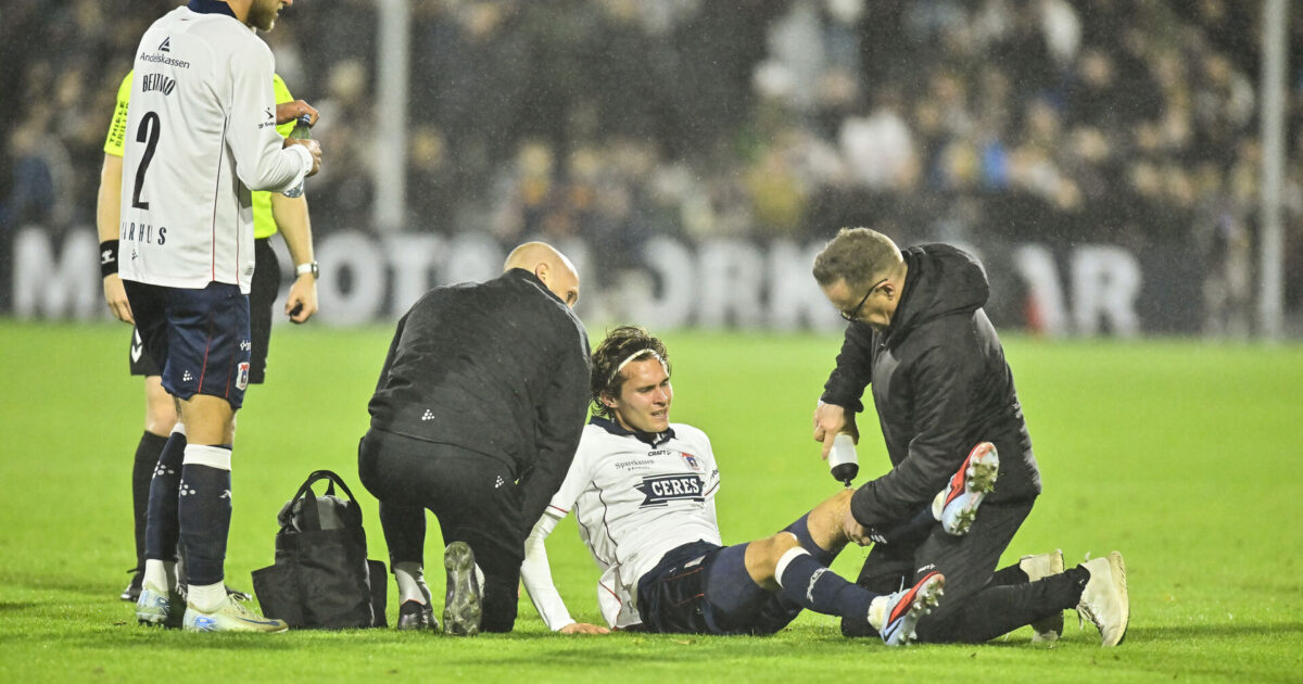 AGF’er blev slagtet fredag – træner med igen tirsdag Foto: Ernst van Norde/Ritzau Scanpix