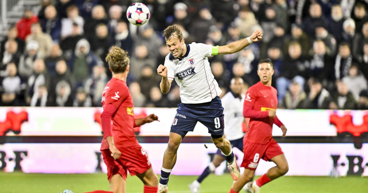 Mortensen drømmer om at vinde med AGF: Ville være helt åndssvagt Foto: Ernst van Norde/Ritzau Scanpix