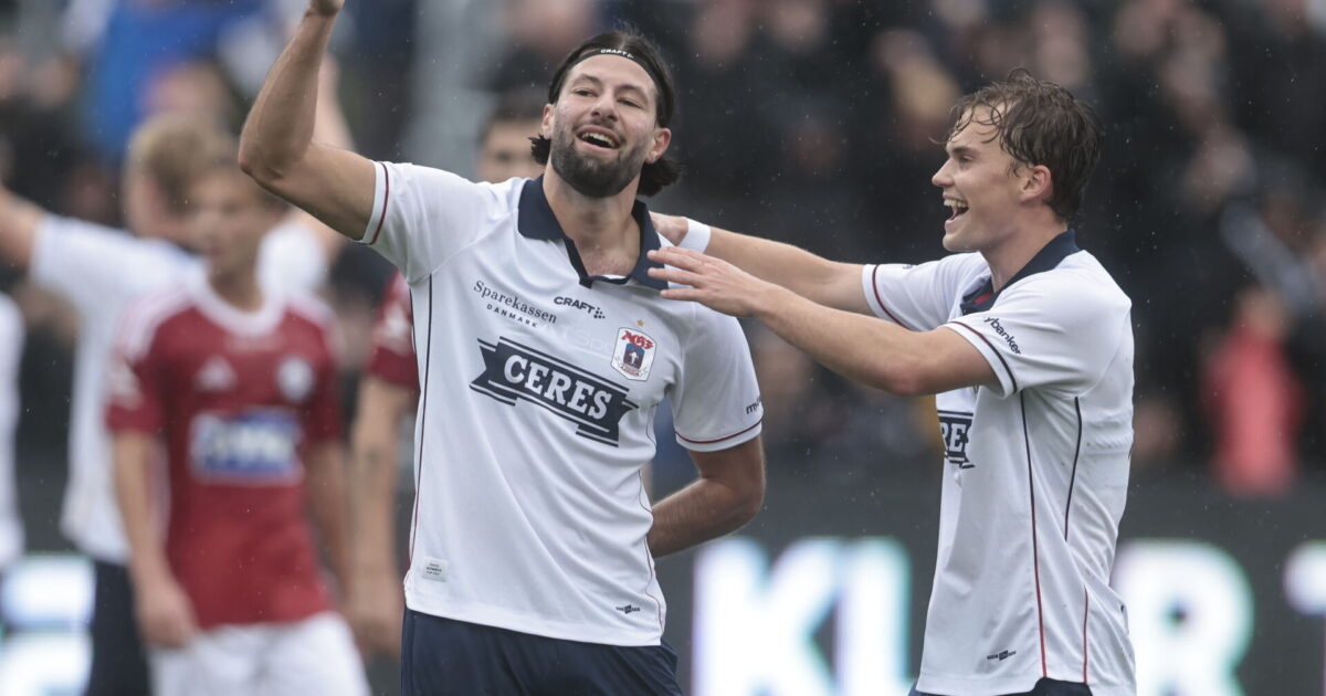 AGF skriver historie: Silkeborg kan ikke forhindre ottende sejr i træk Superligakampen mellem AGF og Silkeborg IF på Ceres Park Vejlby i Aarhus søndag den 5. oktober 2025.