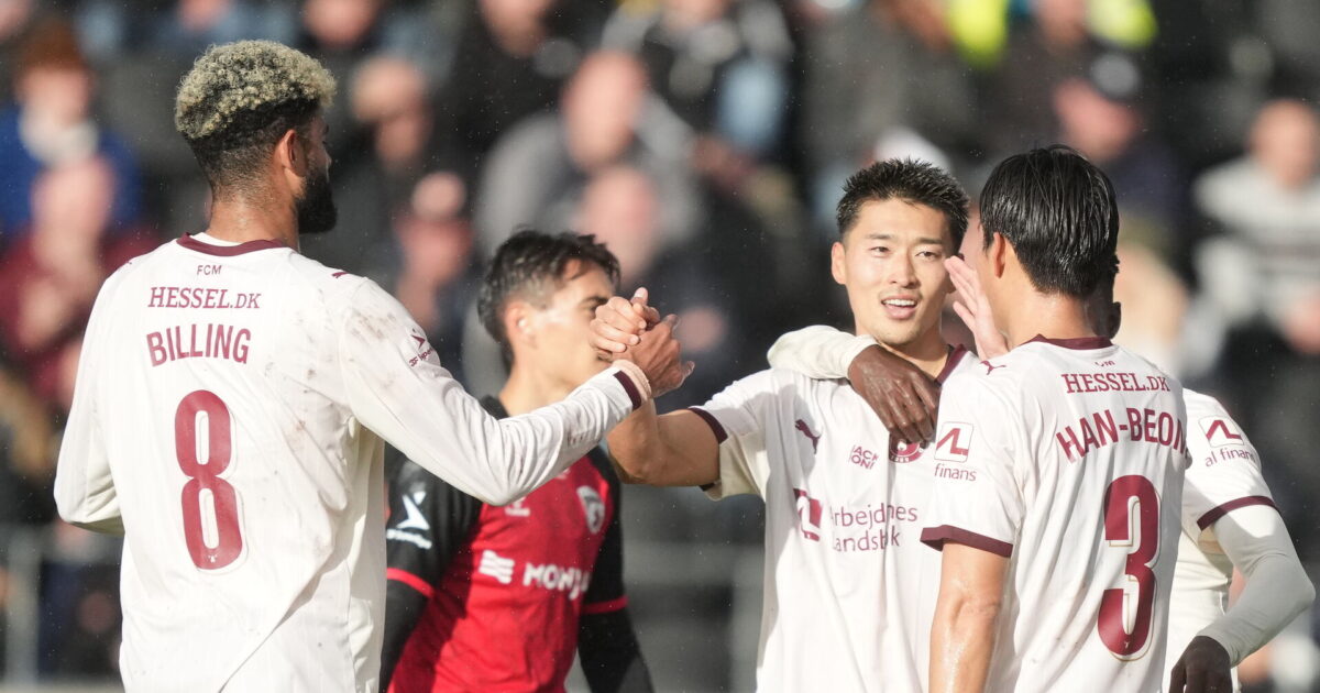Midtjysk magtdemonstration: FCM ydmyger Fredericia på eget græs Foto: Claus Fisker/Ritzau Scanpix